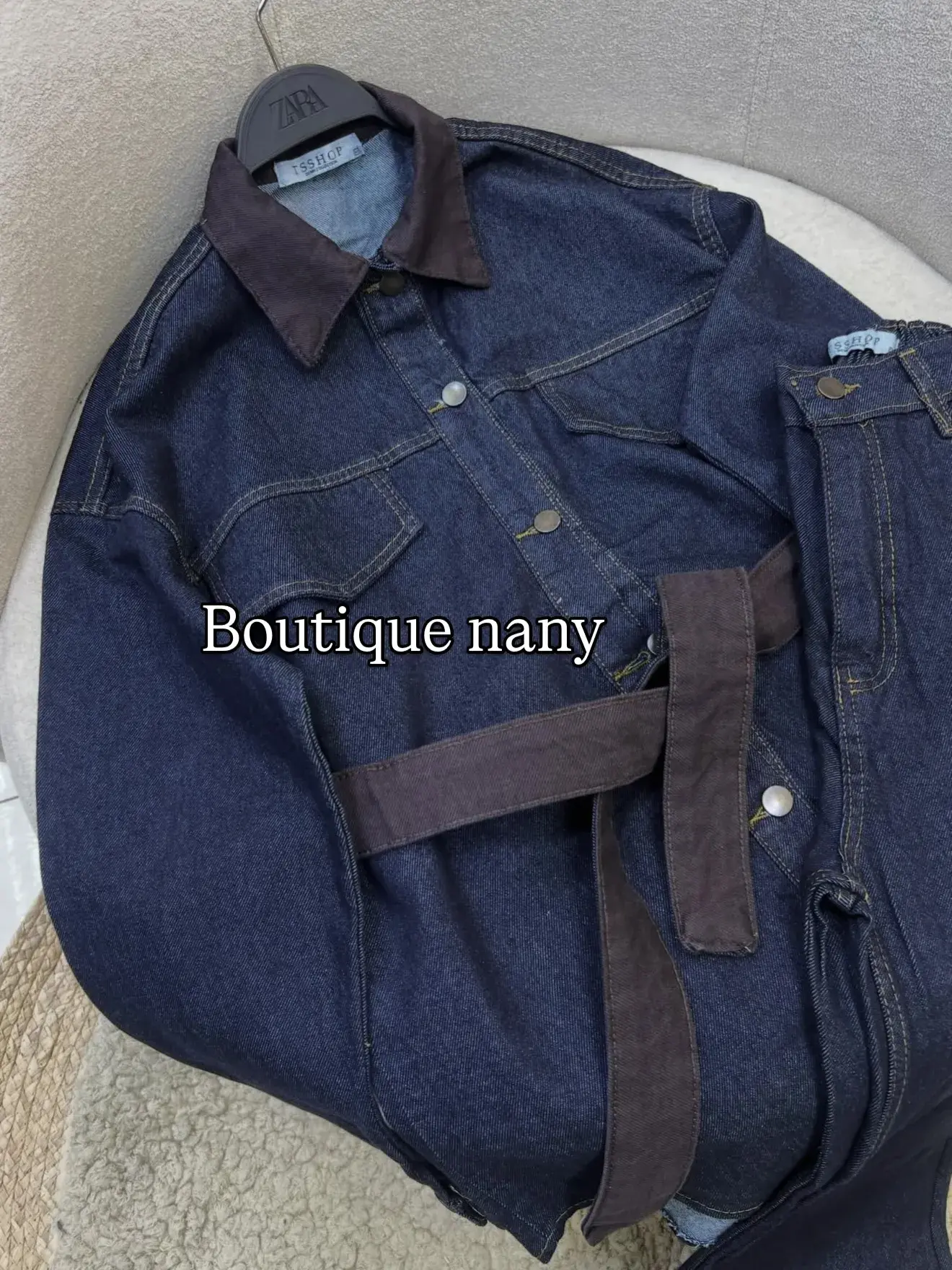 ensemble pantalon jean 