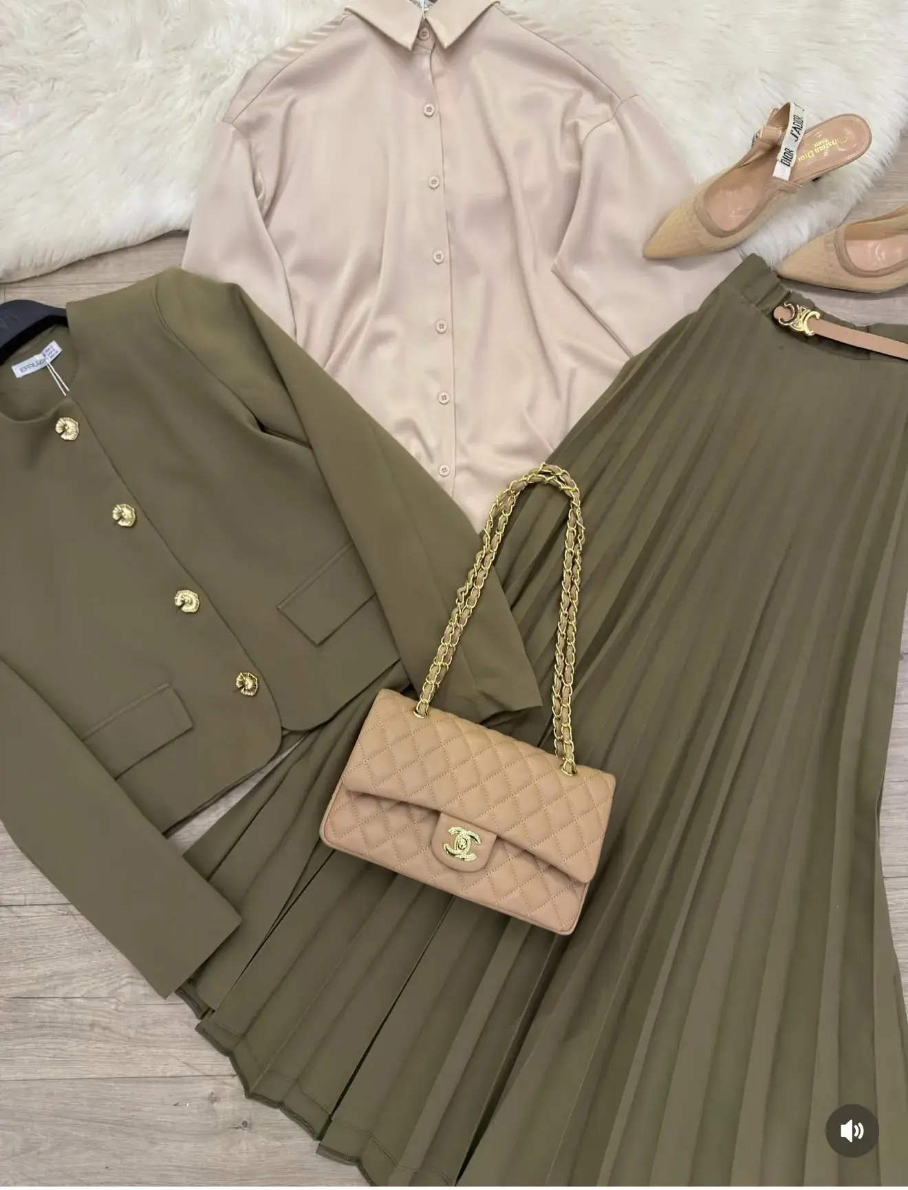 ensemble jupe 🖤🤎💚