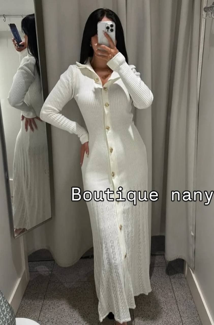 magnifique robe ❤️🖤🤍 - صورة 3