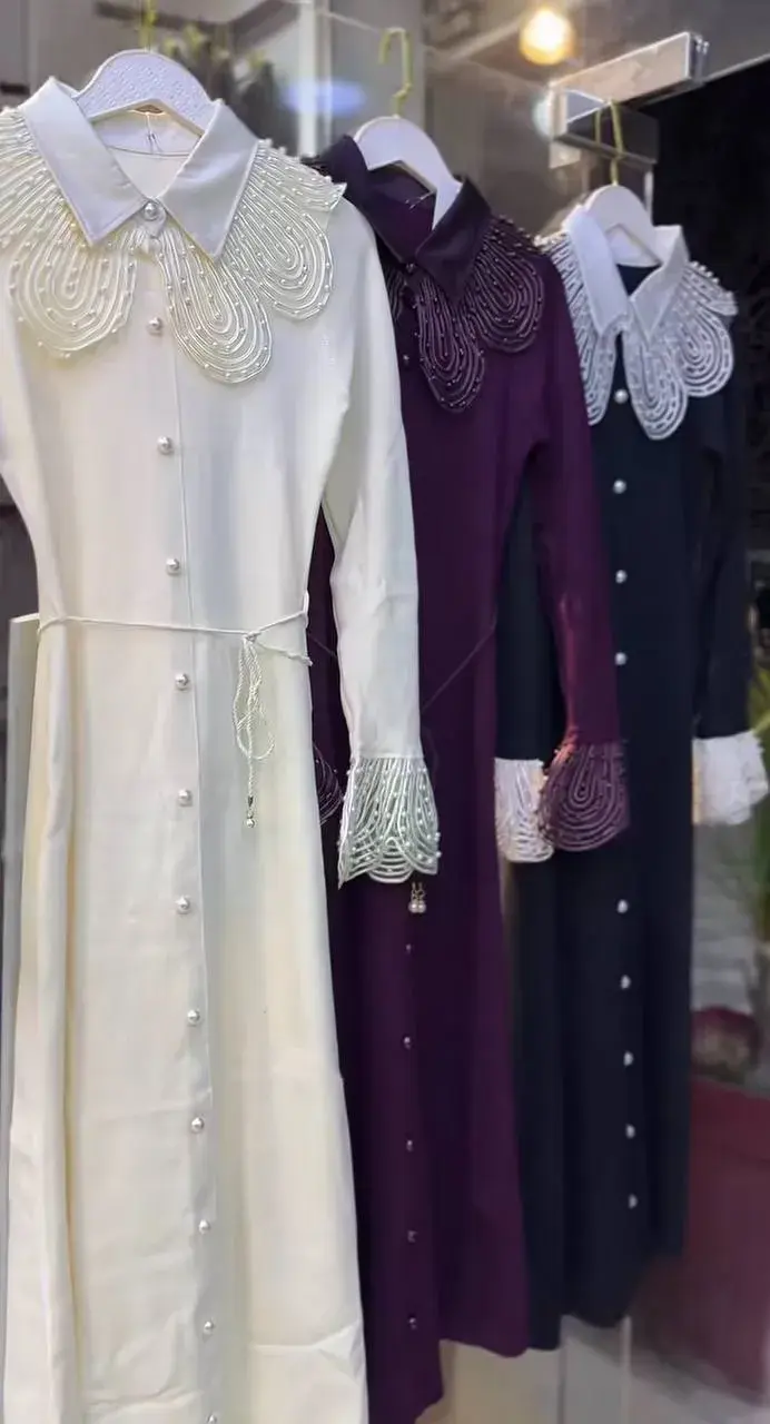 robe 🤍🖤💜 - صورة 4